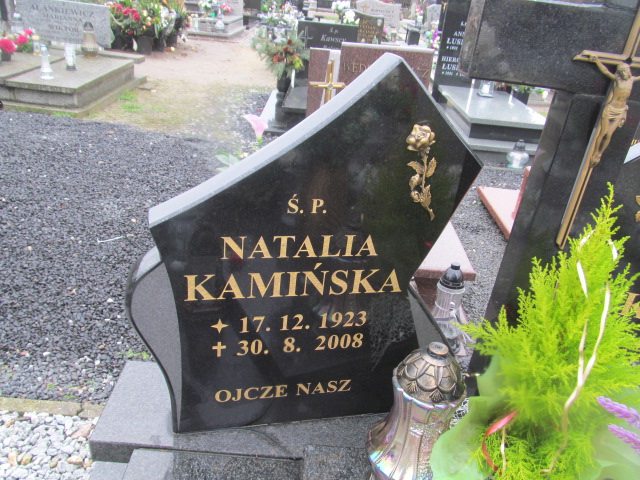 Natalia KAMIŃSKA 1923 Miłosław - Grobonet - Wyszukiwarka osób pochowanych