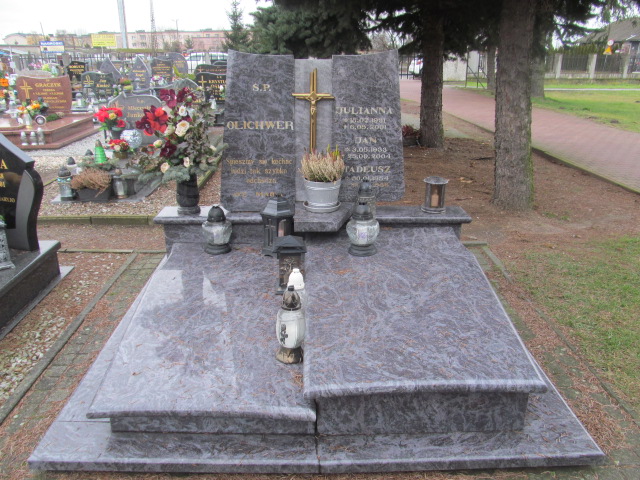Grób TADEUSZ OLICHWER