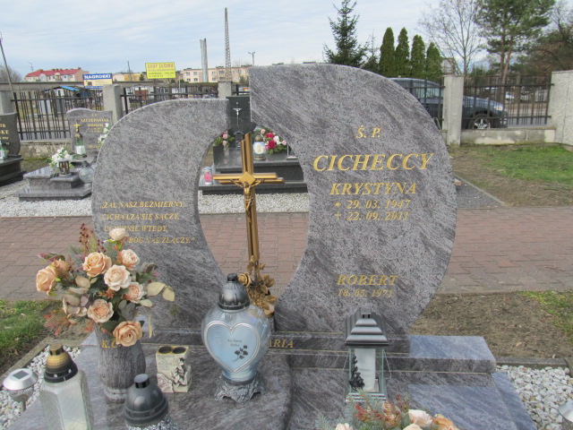 Grób KRYSTYNA CICHECKA