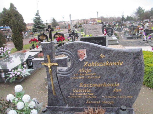 Grób GABRIELA KACZMAREK