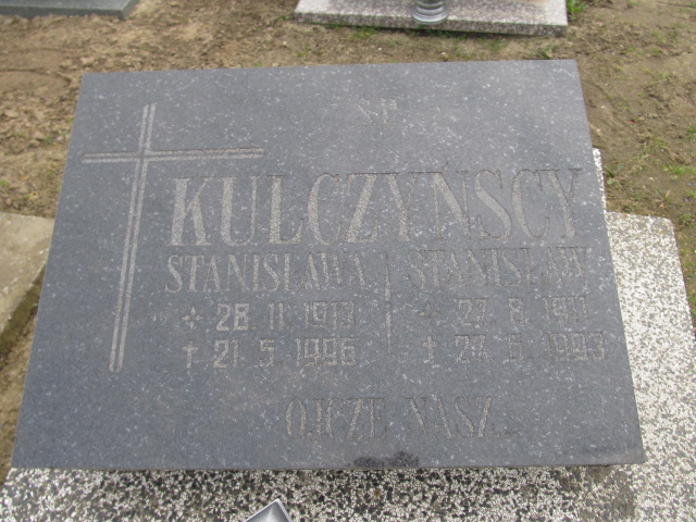 Stanisława KULCZYŃSKA  1913 Miłosław - Grobonet - Wyszukiwarka osób pochowanych