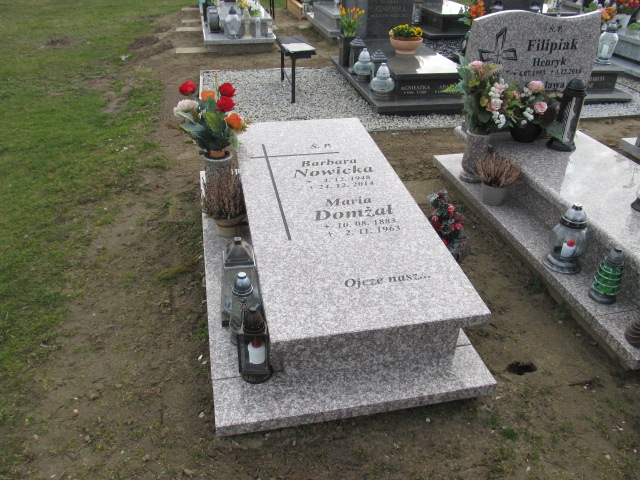 Grób BARBARA NOWICKA